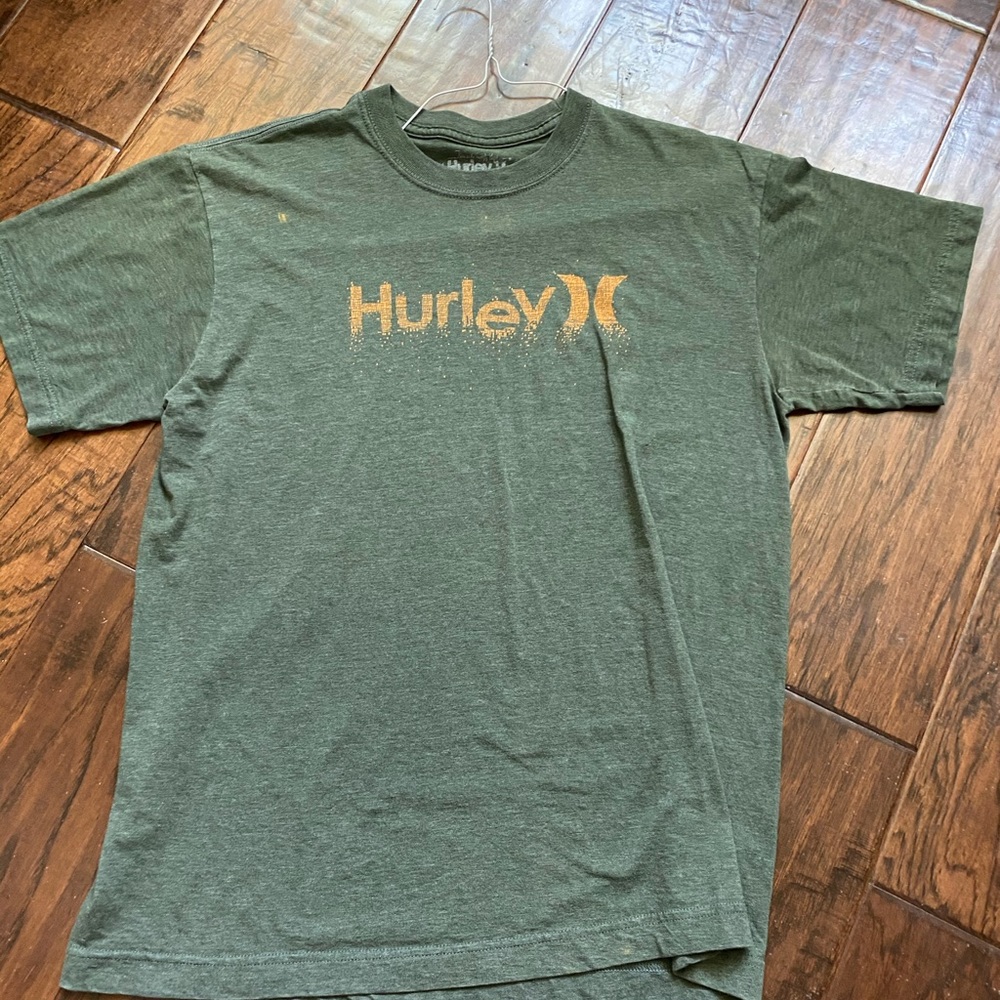 Green Hurley men’s T-shirt